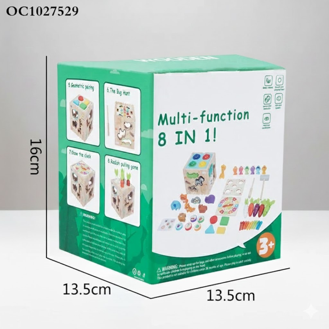 8 in 1 Multifunctional Activity Box