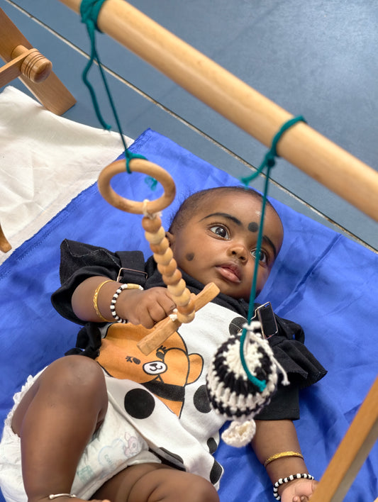 Wooden Baby Play Gym Mamakart Mella– FirstReach Baby Gym