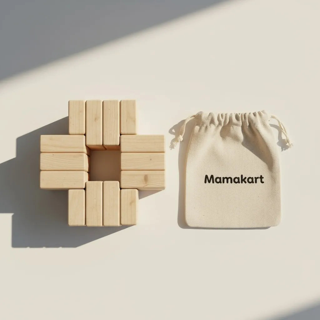 Wooden Blocks - Lightweight as a Feather (20 PIECES)