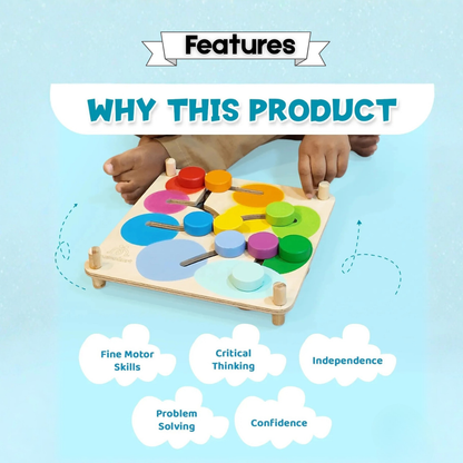 Color cum shape sorter | Mamakarttoys