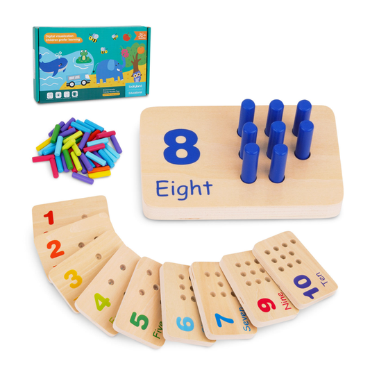 Mamakarttoys Educational Toys Block Toy Shape Sorter Game Toys for Kids Matching Board Mamakarttoys