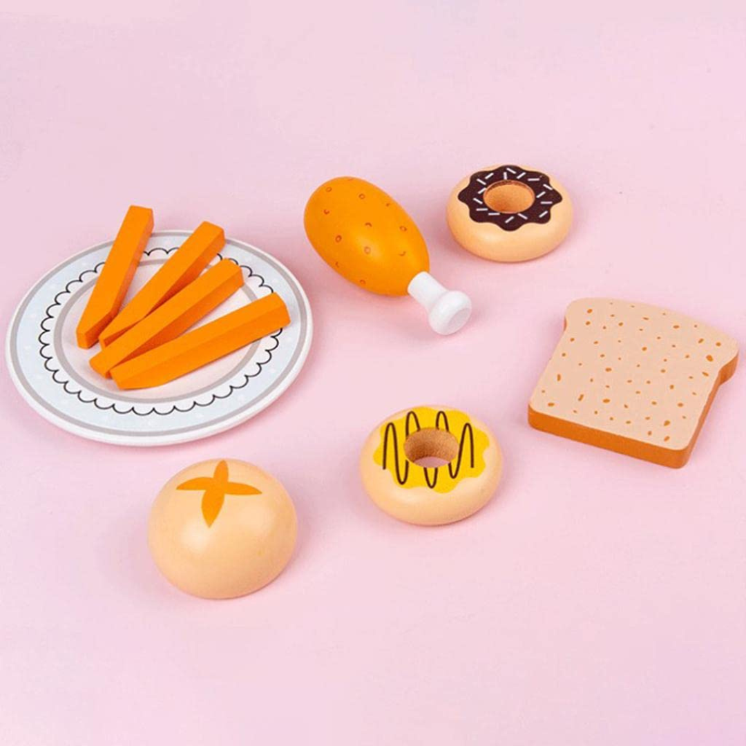 Wooden Microwave Oven Toy for Kids