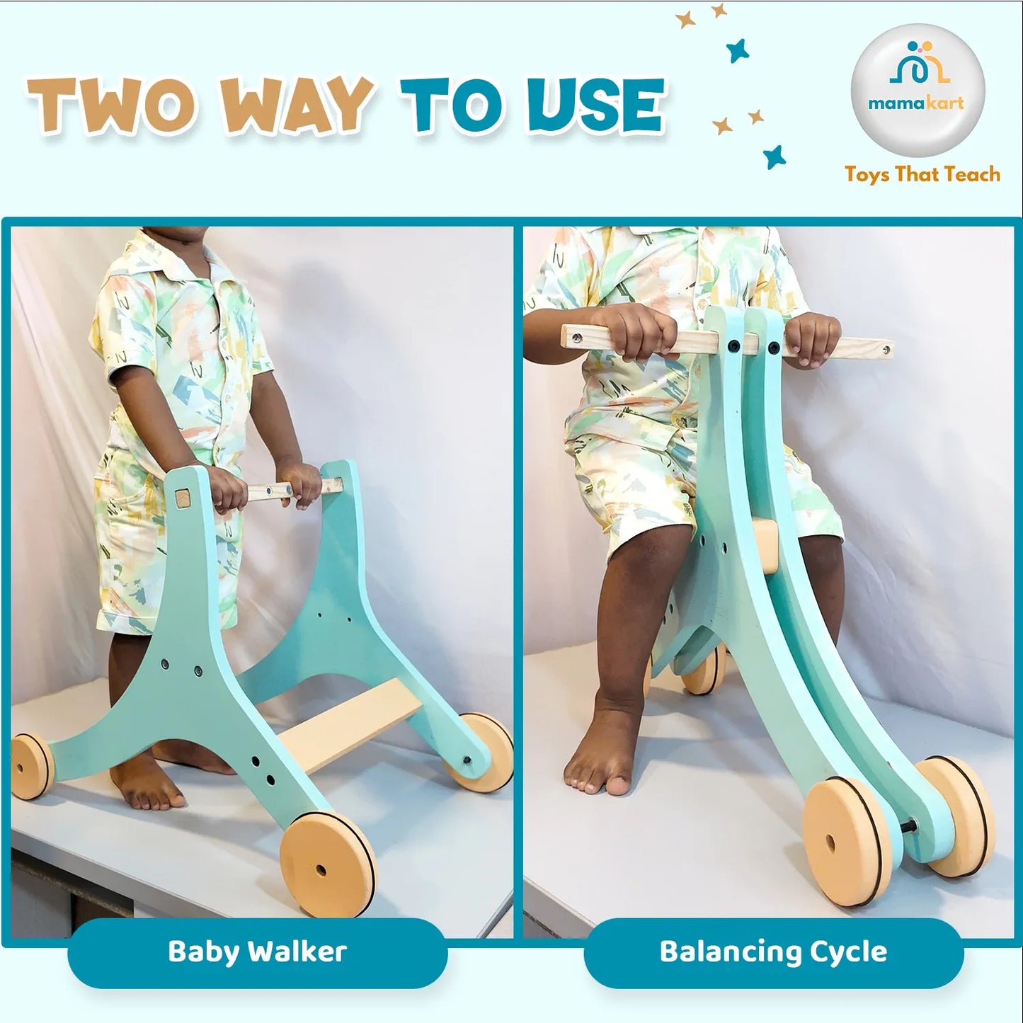 2 in 1 Baby Walker & Baby Cycle