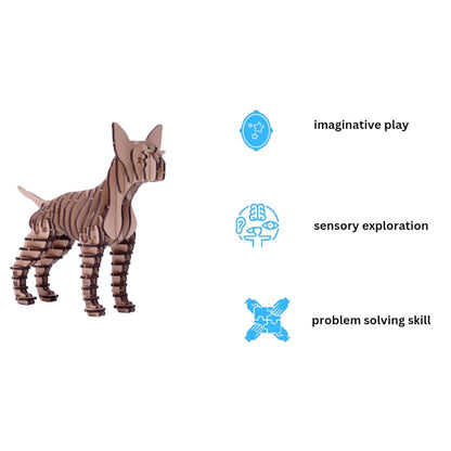 Mamakart 3D Dog Puzzle Mamakarttoys