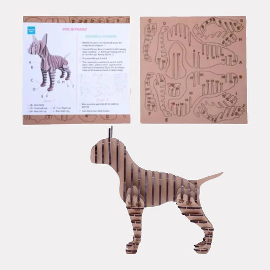 Mamakart 3D Dog Puzzle Mamakarttoys