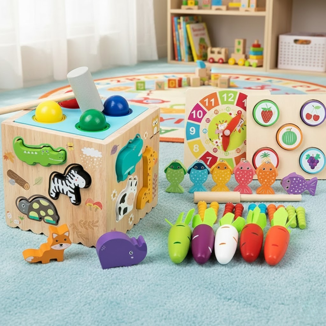 8 in 1 Multifunctional Activity Box