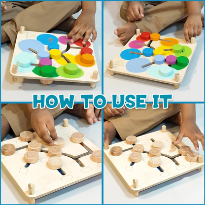 Color cum shape sorter | Mamakarttoys