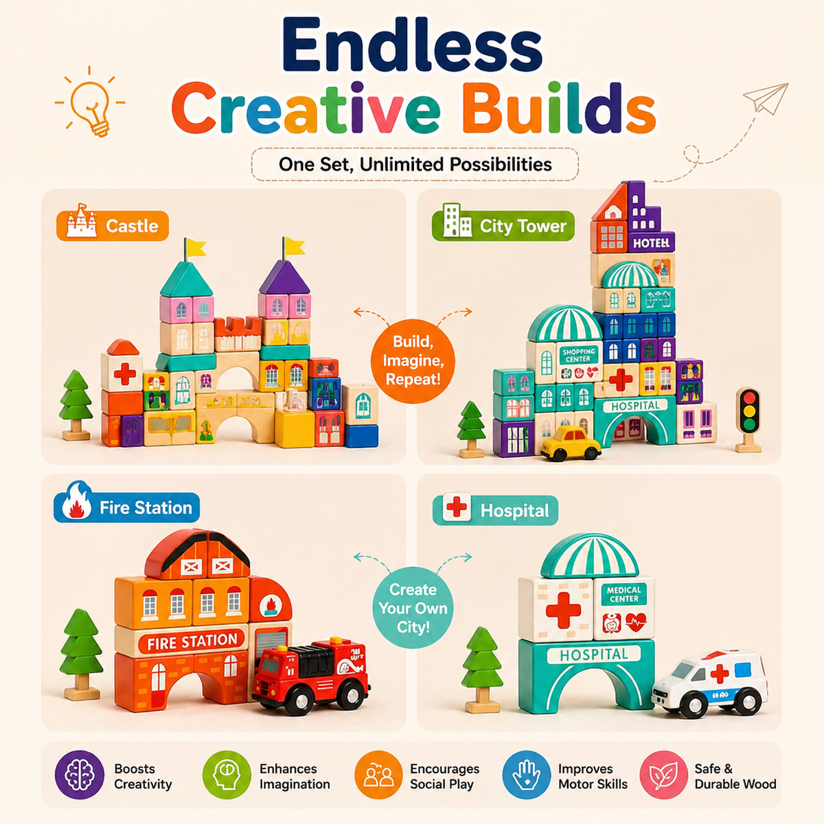 BENEFITS OF OUR CITY BUILDING BLOCK