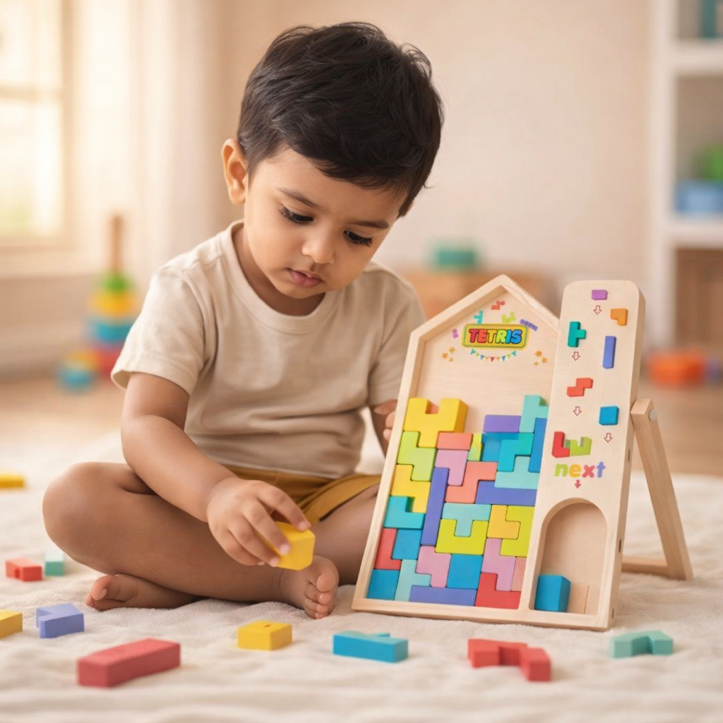 BENEFITS OF OUR WOODEN BABY PLAY GYM