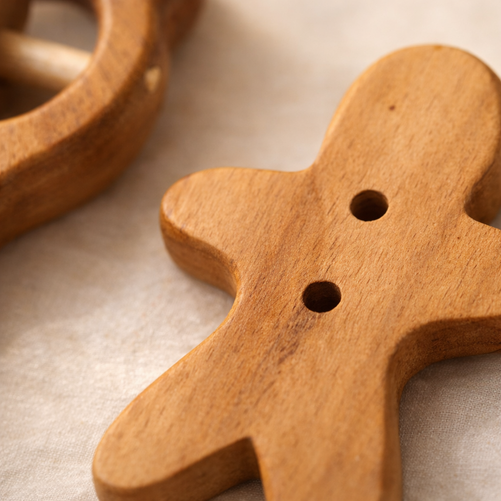 Wooden Teether Combo Age ( 0-12 Month)