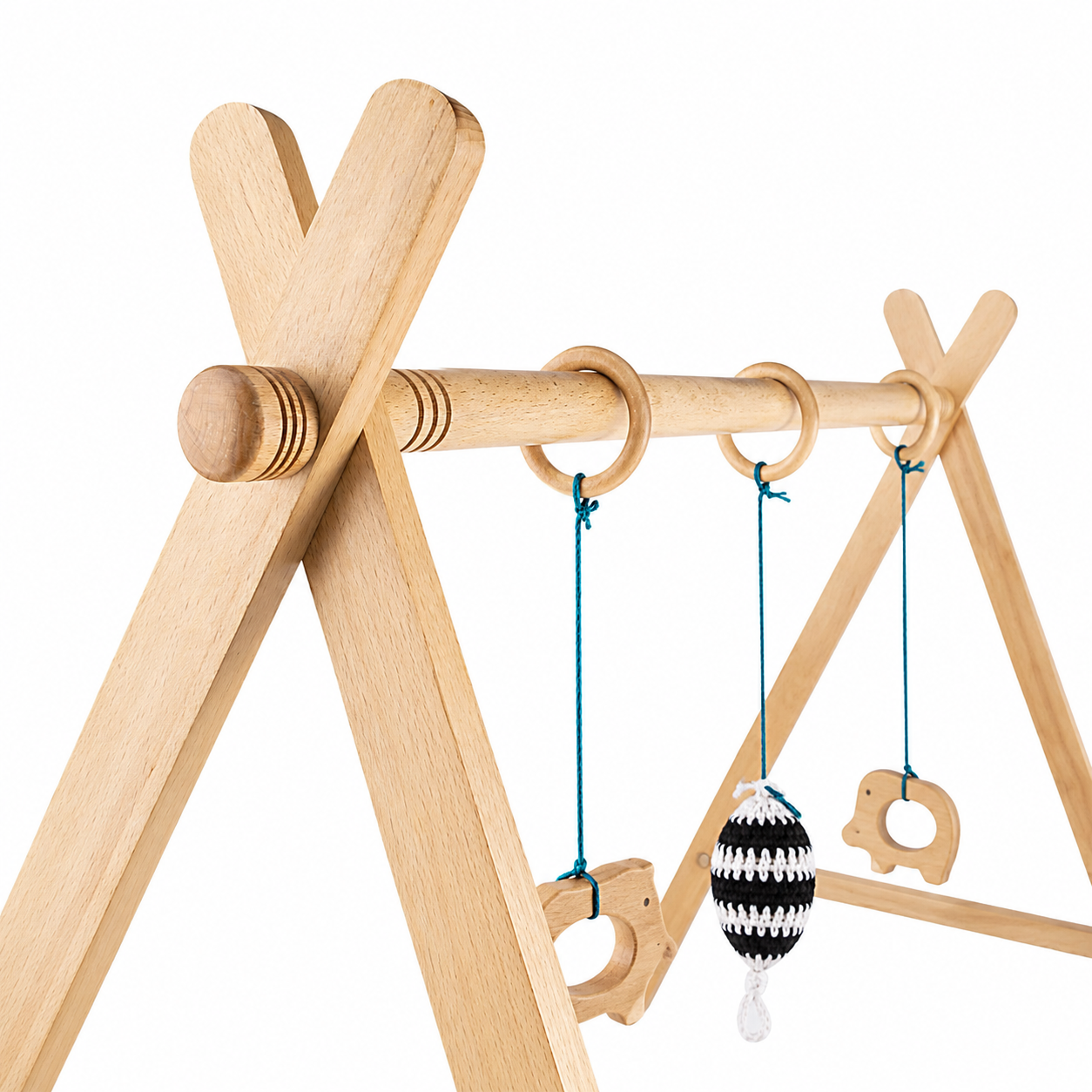 Wooden Baby Play Gym Mamakart Mella– FirstReach Baby Gym My Store