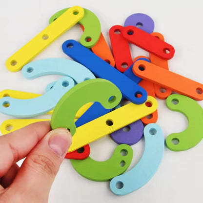 Creative Pegboard Puzzle Mamakarttoys
