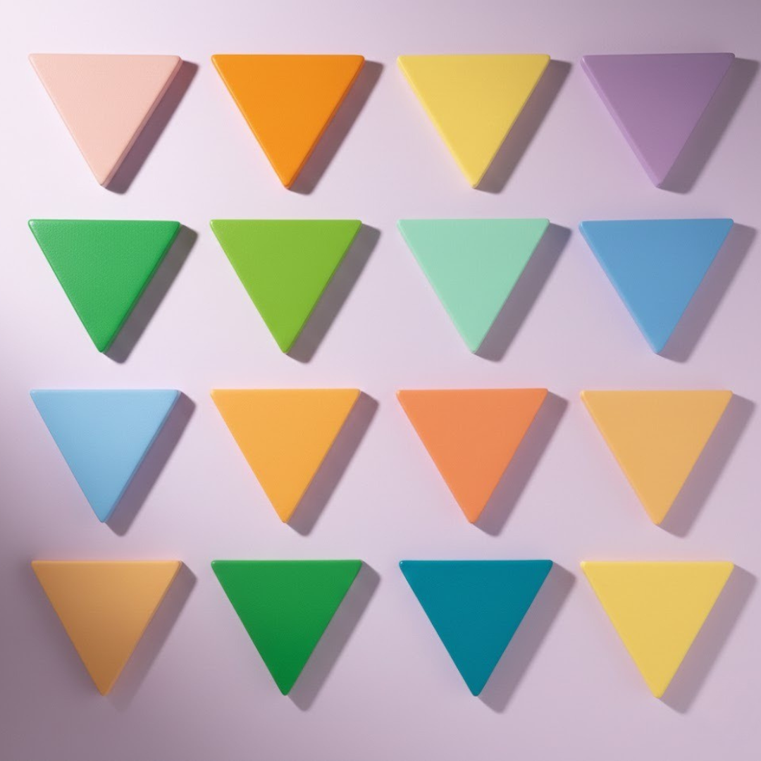 Educational 16 Triangle Construction Set My Store