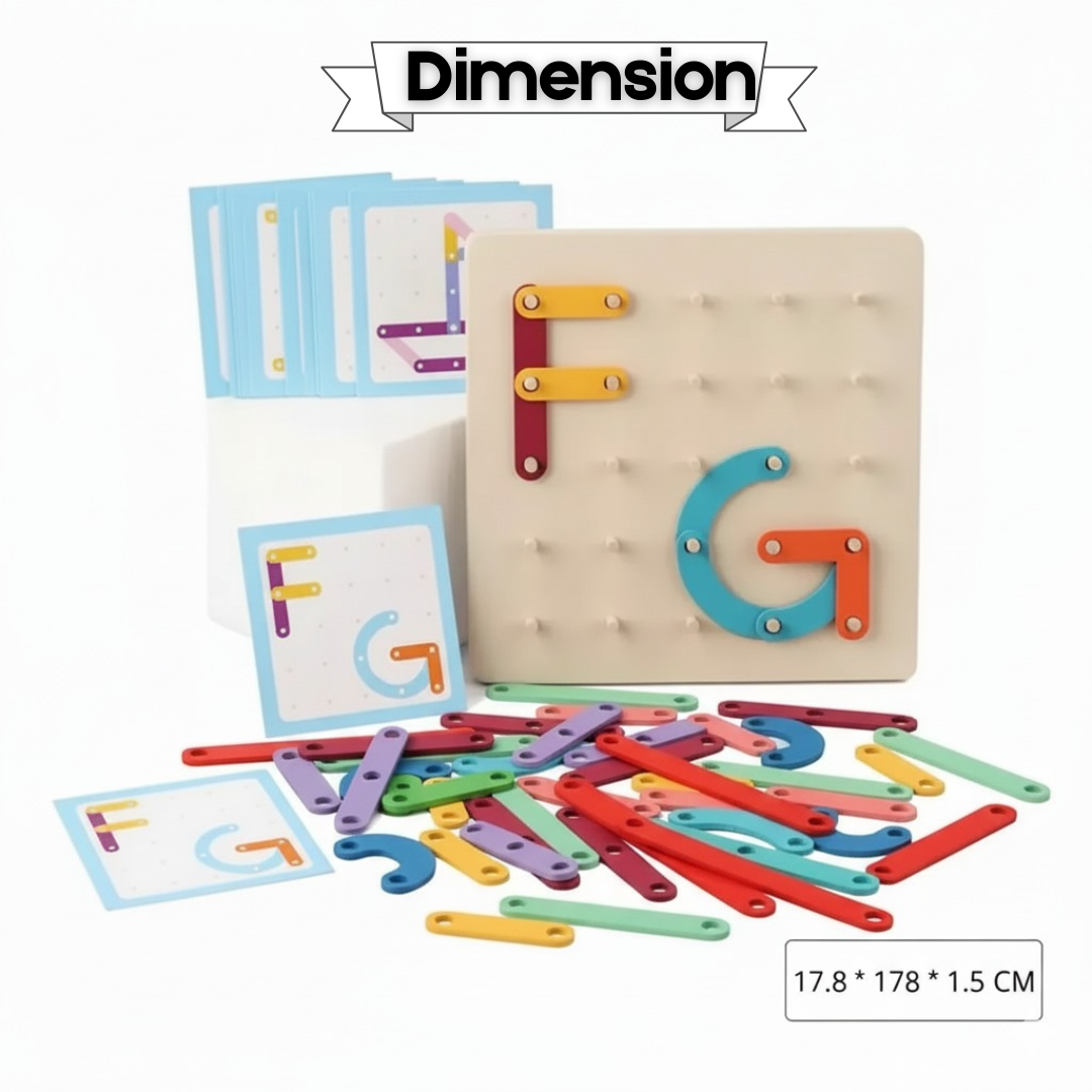 Solar System Board & Montessori Nail Board Puzzle Combo – 20% OFF | Mamakart Toys Mamakarttoys