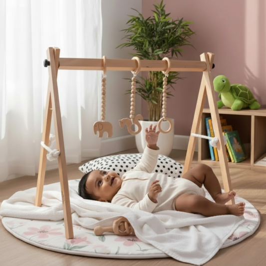 Baby Play Wooden Baby Play Gym