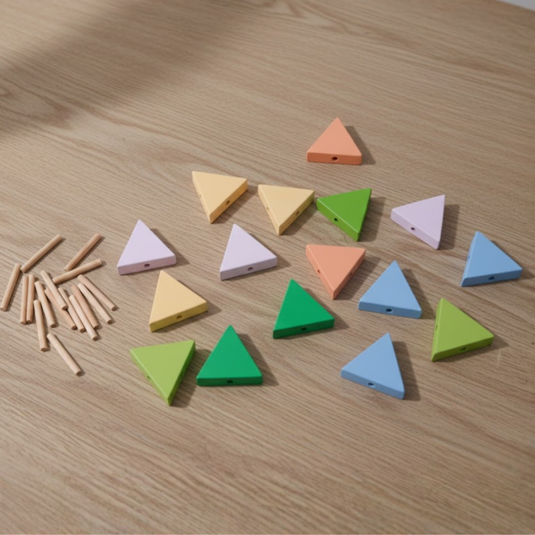Educational 16 Triangle Construction Set My Store